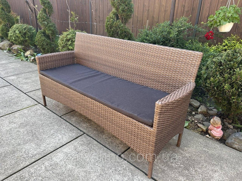 Диван ротанговий плетений вуличний Київ - фото 1