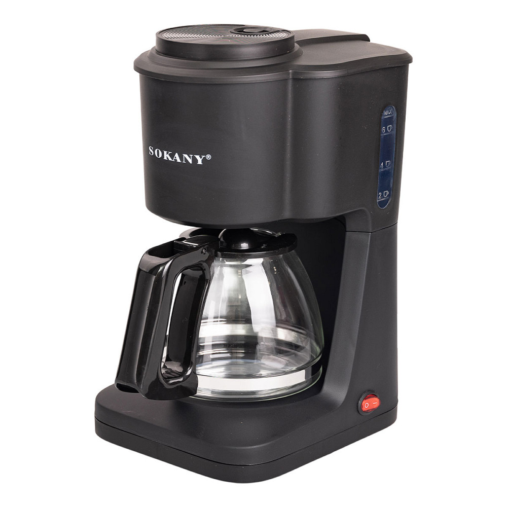 Кавоварка краплинна Sokany з підігрівом кавника 600 мл SK-124 Коломия - фото 6