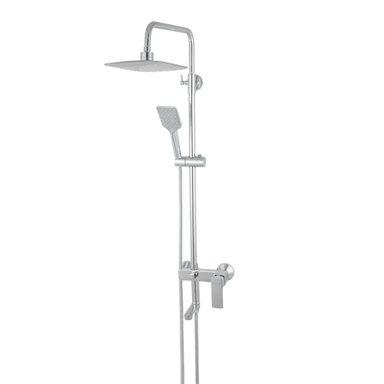 Душова колонка зі змішувачем Haiba Kubus 003-J (HB0917) - комбінована система Харків