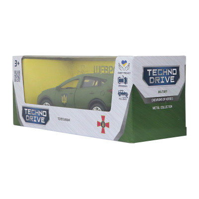 Машина Battat серии Шевроны Героев - Toyota RAV4 - Сухопутные войска ВСУ (KM6198M2) Винница - изображение 11