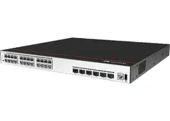 Комутатор Huawei S5735-S24P4XE-V2 - 24x 1GE RJ45 (PoE+), 4x 10G SFP+, 2x 12G SFP STACK, L3, bez zasilaczy, S5735-S Switch Київ