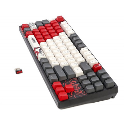 Клавіатура A4Tech Bloody WS87 Naraka Wireless/Bluetooth Black/Red (4711421001113) Вінниця - фото 11