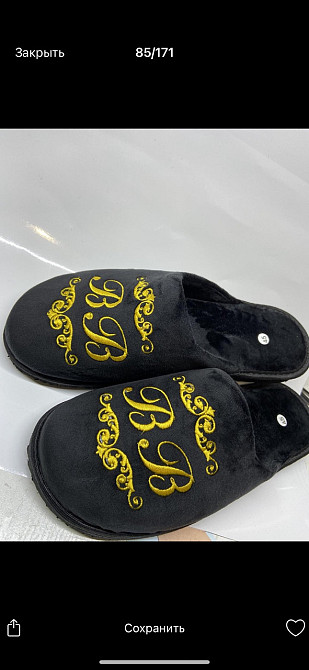 Капці з вишивкою жіночі чоловічі капці на замовлення від виробника. Одеса - фото 7