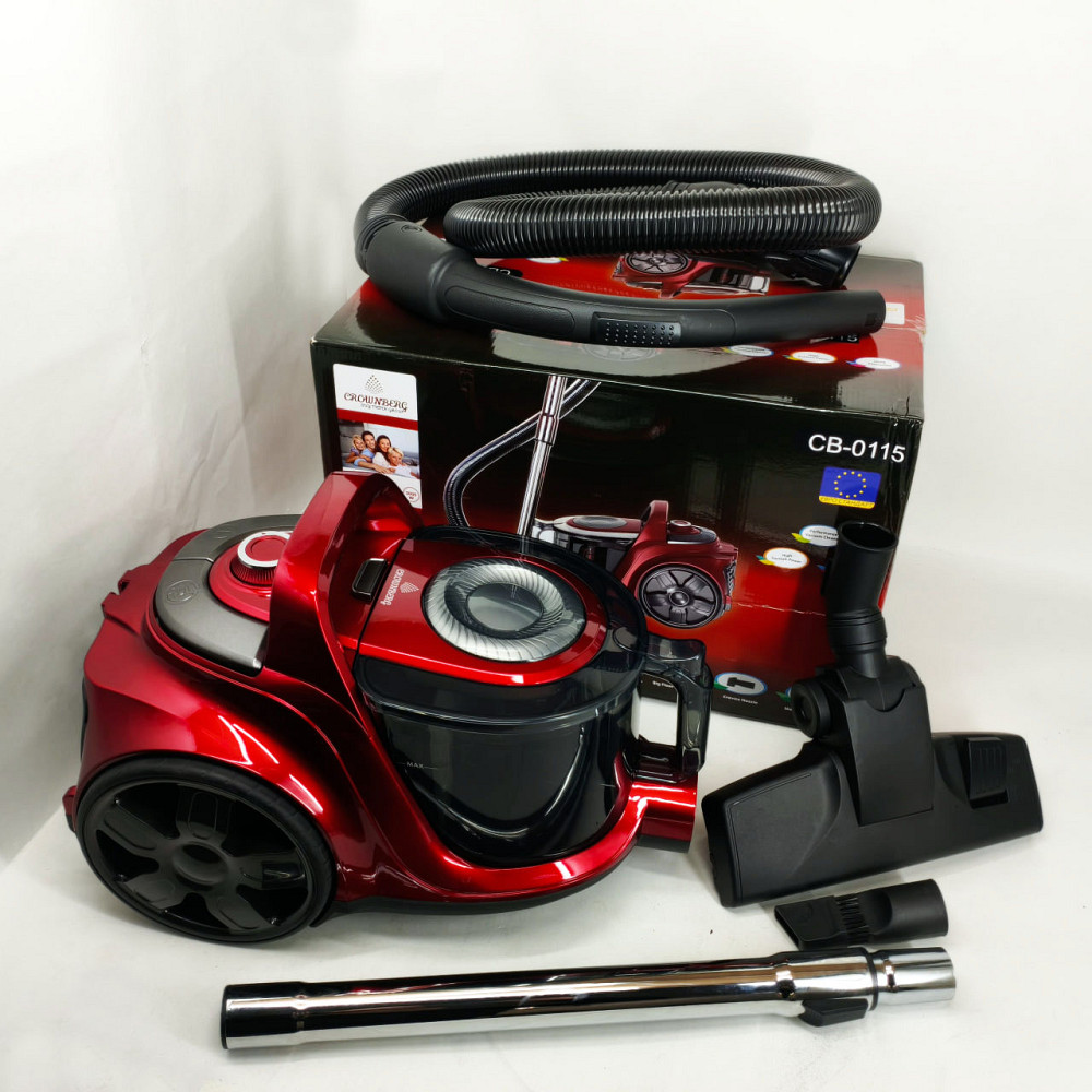 Електричний пилосос з контейнером для пилу Crownberg, Потужний пилосос для прибирання будинку DS-81 Львів - фото 10
