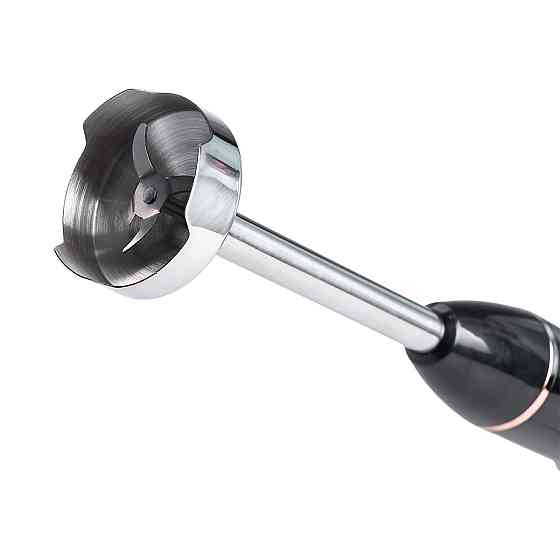 Блендер ручний занурювальний з насадками 4 в 1 600 Вт 2 чаші та вінчик Чорний Sokany SK-02012B Коломыя