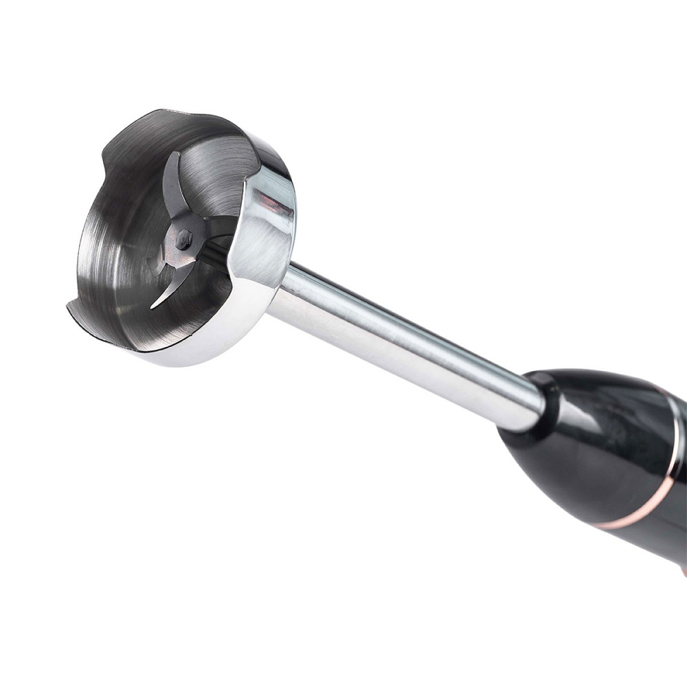 Блендер ручний занурювальний з насадками 4 в 1 600 Вт 2 чаші та вінчик Чорний Sokany SK-02012B Коломия - фото 6