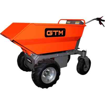 Тележка грузовая GTM самоходный на колесах (дампер) 500кг/акк. 32Ah (E50M/32A) Винница