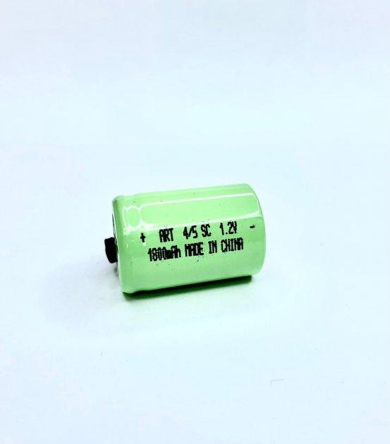 Акумулятор ART 4/5SC 1.2 v 1800 mAh. Полтава - изображение 1