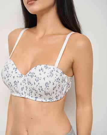 Жіночий бюстгальтер тканина-косичка Nicoletta 80608 95B, Молочний 2 Київ