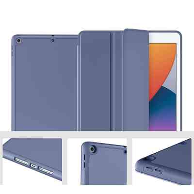 Чехол для планшета BeCover Tri Fold Soft TPU Silicone Apple iPad Air 4 10.9 2020/2021 Purple (706873) Винница