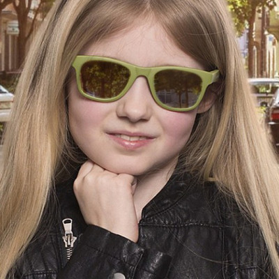 Детские солнцезащитные очки Koolsun Wave, 3-10 років хакі (KS-WAOB003) Винница - изображение 6