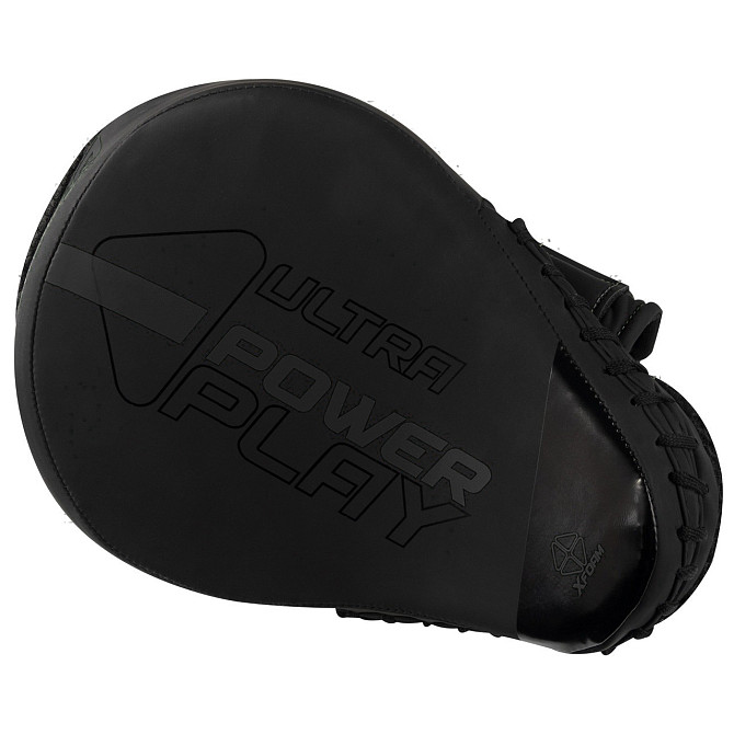 Лапи боксерські PowerPlay 3044 Pro Carbon Ultra Series Чорні PU [пара] Каменское - изображение 3