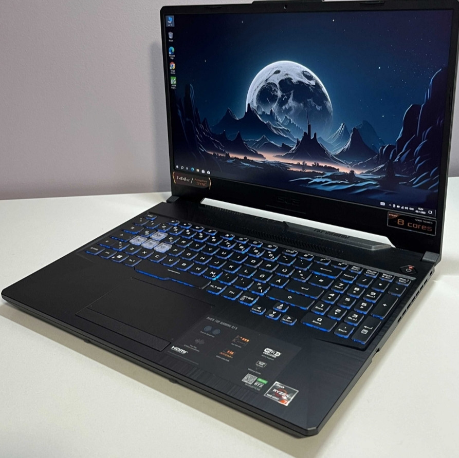 Ноутбук: ASUS TUF A15 Ryzen 7 5800H RTX 3070 8Gb 144Hz, 16Gb, SSD 512 Gb Киев - изображение 5