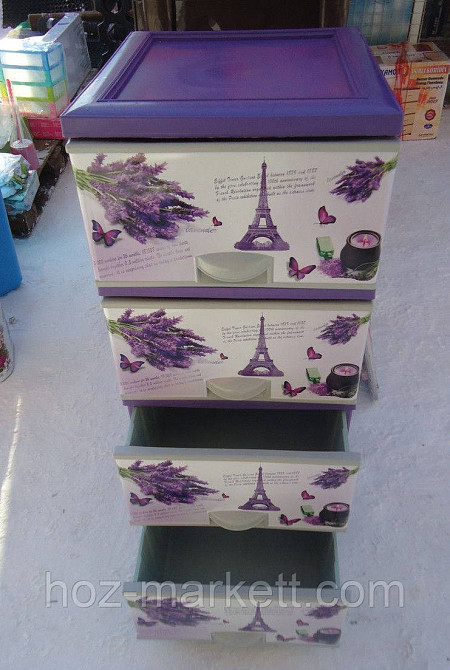 Комод пластиковий Ефелева вежа Харків - фото 6