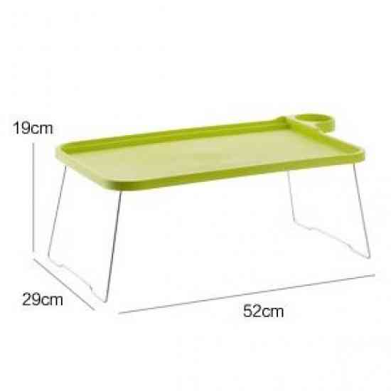 Підставка пластикова для ноутбука на ніжках із підстаканником (зелений) Вінниця
