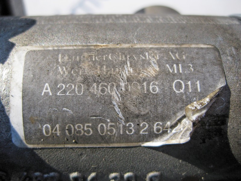 Mercedes-Benz  A2204600916 Рульова колонка електрична обрізаний карданчик S-Class W220 4matic Одесса - изображение 4