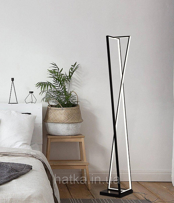 Торшер світлодіодний LDD1004/BK, Чорний Київ - фото 1