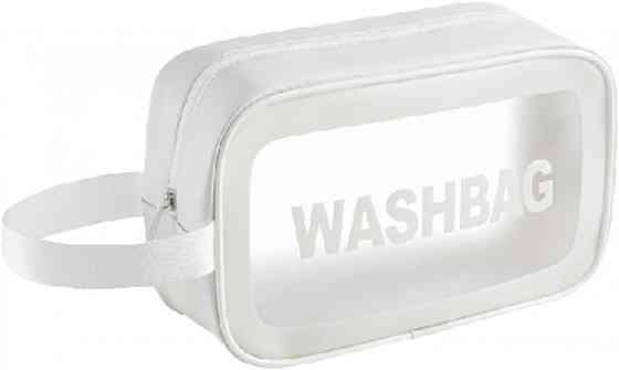 Прозора сумка-косметичка Washbag White 20см Вінниця