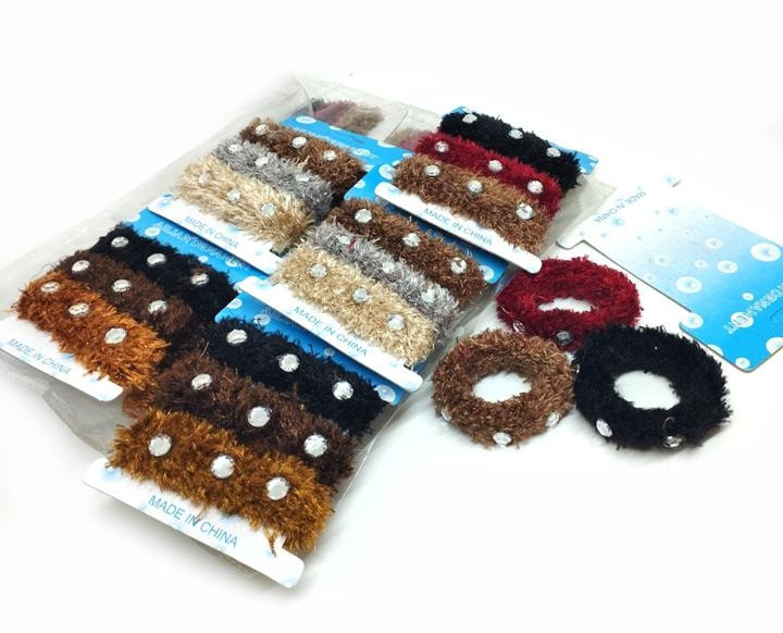 Резинки женские для волос мода 24 шт Киев - изображение 1