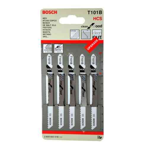 Пилки для лобзика Bosch T101B HCS по дереву ( 5 шт.) Полтава
