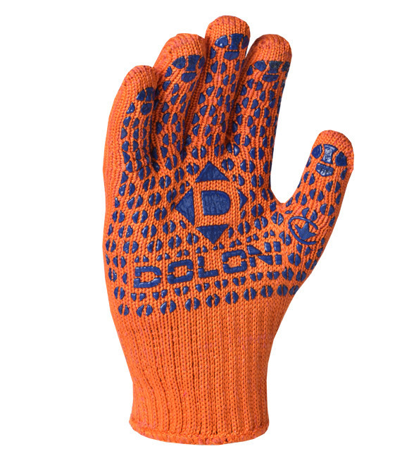 Doloni рукавички захисні трикотажні з ПВХ малюнком, розмір 10, Стандарт Плюс 584 Рівне - фото 2