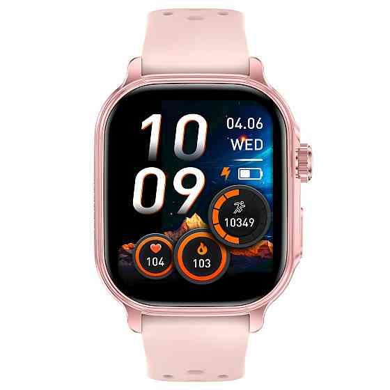 Розумний смарт-годинник Smart Energy Sakura Steel (2 ремінці) Рожевий Київ