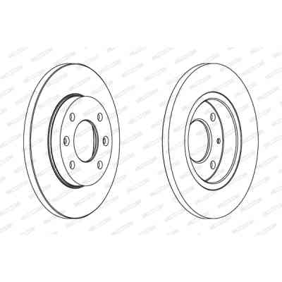 Тормозной диск FERODO DDF995 Винница