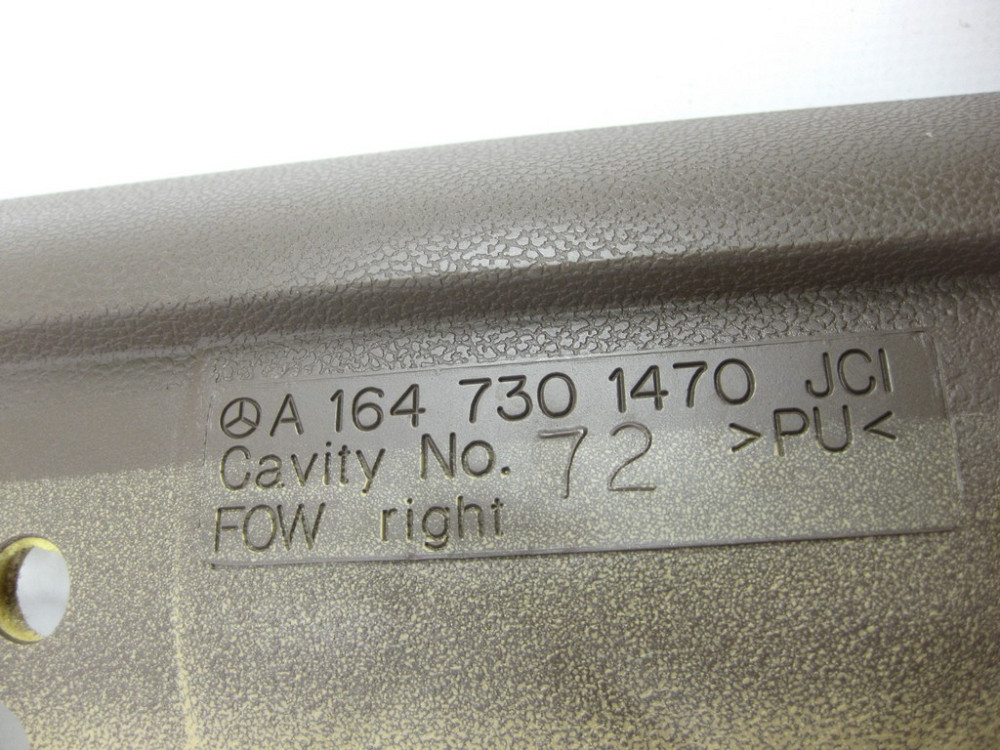 Mercedes-Benz  A1647301470 8K56 Карта задніх правих дверей колір бежевий ML W164 Одеса - фото 13