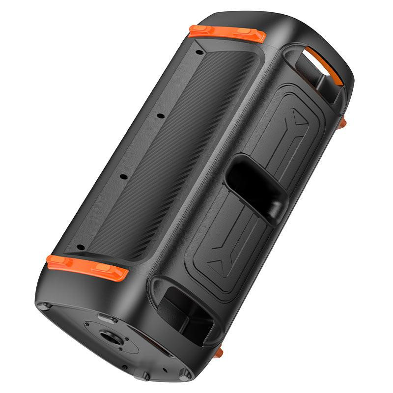 Портативна колонка HOCO BS53 Manhattan wireless dual mic outdoor BT speaker Black Київ - фото 3