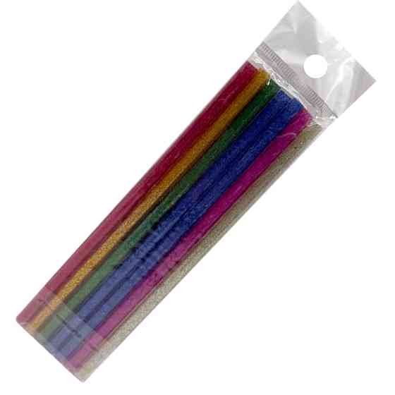 Сухий клей "Glitter" 0251-MIX в наборі 7 штук 18х0,7 см Вінниця