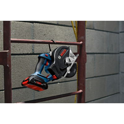 Дисковая пила Bosch GKM 18V-50, 18V, 2x5Ah, 136 мм, 4250 об/мин (0.601.6B8.002) Винница - изображение 3