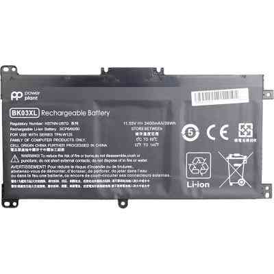 Аккумулятор для ноутбука HP Pavilion X360 14-BA (BK03XL, HSTNN-LB7S) 11.55V 3400mAh PowerPlant (NB461493) Винница