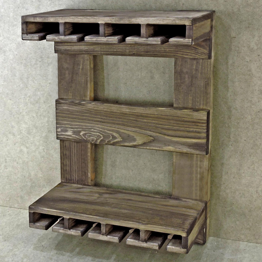 Полиця для келихів "Стенрод" сепія Миколаїв - фото 1