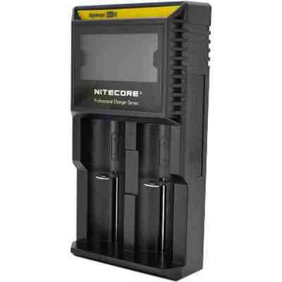 Зарядний пристрій для акумуляторів Nitecore Digicharger D2 (2 channels, LCD дисп.,Li-ion, Ni-MH/Ni-Cd, A (09001) Вінниця
