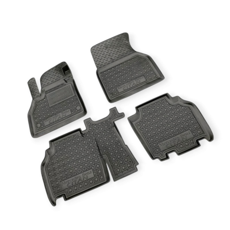 Килимки Мерседес citan 2012-> борт 2,5см, з перемичкою салону Мукачево - фото 1