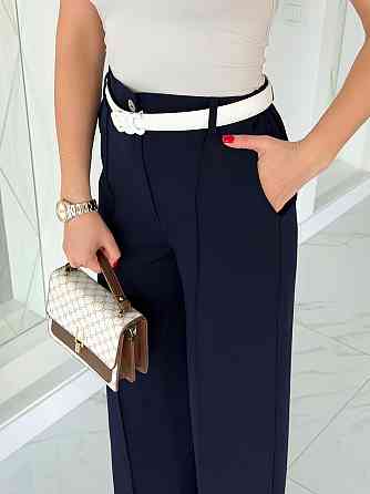 Широкі брюки палаццо "Parker" | Батал Київ