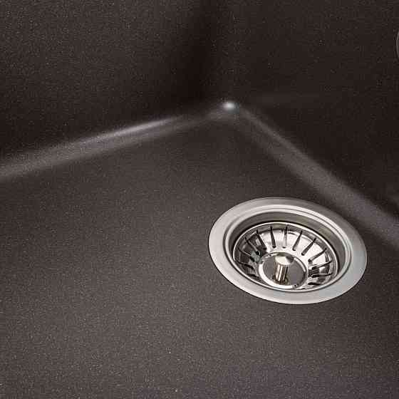 VALESO Гранітна мийка для кухні VALESO VERONA 7850 матова Темна скеля Киев