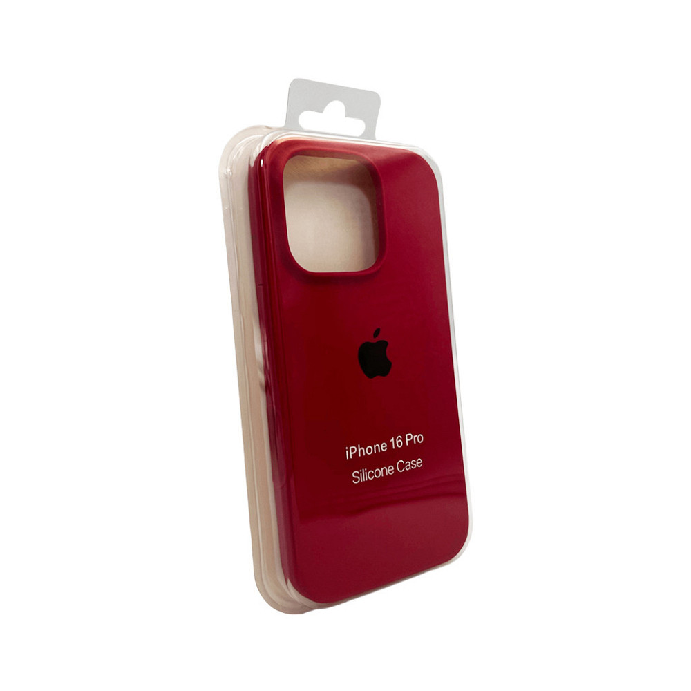 Чохол для смартфона Silicone Full Case AA Open Cam for Apple iPhone 16 Pro 21,Rose Red Киев - изображение 2
