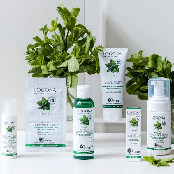 БИО-Тоник очищающий для нормальной и комбинированной кожи Мята Logona 125 мл Киев - изображение 2