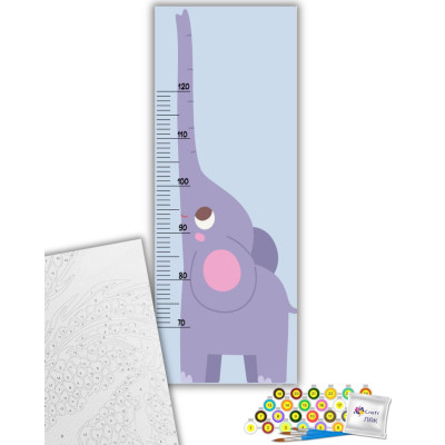 Картина по номерам ArtCraft Ростомір Слоник 30х80 см (15124-AC) Вінниця - фото 2