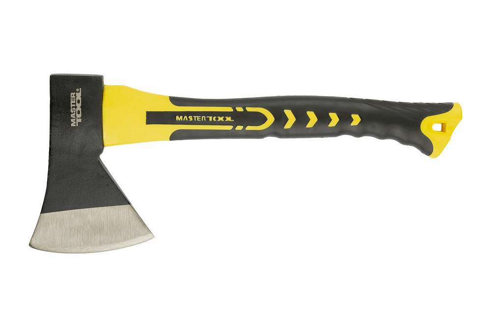 Сокира MASTERTOOL 800 г HRC 50 рукоятка фібергласова 400 мм 05-0205 Коломыя - изображение 2