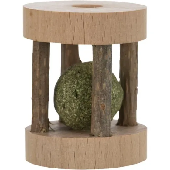 Игрушка для кошек Игровой ролл (дерево) с маматаби (мятой) для зубов 4х5см TRIXIE 42433 Винница