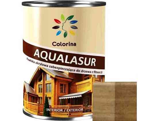 Лазурь 0,75л AQUALASUR (Дуб 703) ТМ COLORINA Киев