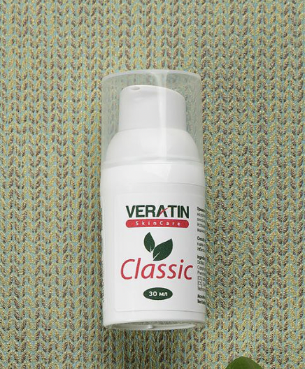 Крем для восстановления кожи Veratin Classic (Вератин Классик), Flosvita,  30мл. флакон Харьков - изображение 2