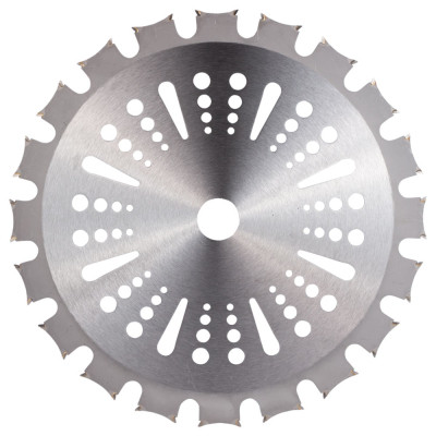 Нож для триммера Sigma с твердосплавными напайками 255x25.4мм 40Т двусторонний (5624571) Винница - изображение 2