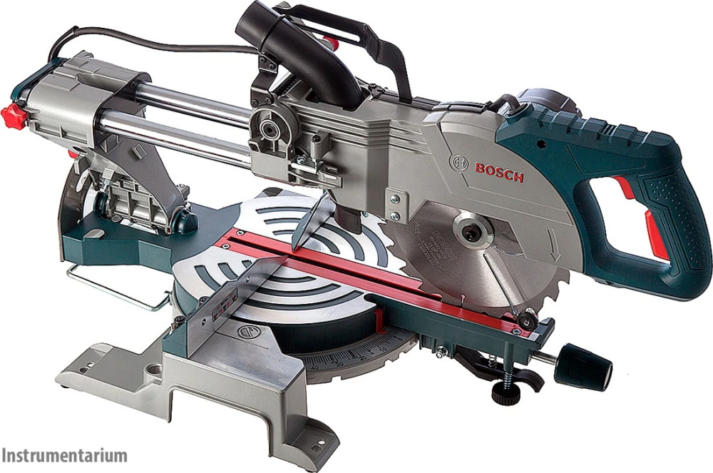 Торцювальна пила Bosch Professional GCM 800 SJ : 1,4 кВт, 5500 об/хв. глибина/довжина різу 70/270 мм, диск 210-216 мм Київ - фото 2