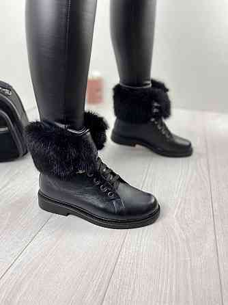 Injers Черевики жіночі INJERS 619-43 чорні (зима, шкіра натуральна) (2355) 37р.38р.39р. 38 Коломыя