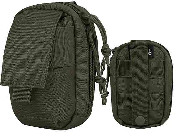 Тактичний Підсумок із системою Molle ,2 кишені Mil-Tec від Sturm (13490501) Olive Нововолинськ