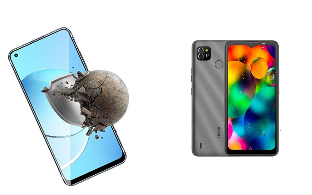 Защитное стекло DefenzoGlass для Tecno POP 4 BC1s – двойная прочность Киев - изображение 3