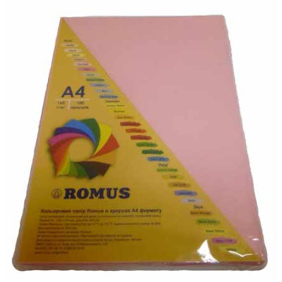 Бумага Romus A4 80 г/м2 100c, pink (R50614) Винница - изображение 1